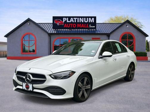 White 2025 Mercedes-Benz C-Class C 300