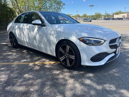 White 2025 Mercedes-Benz C-Class C 300