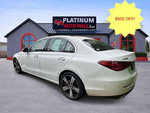 White 2025 Mercedes-Benz C-Class C 300