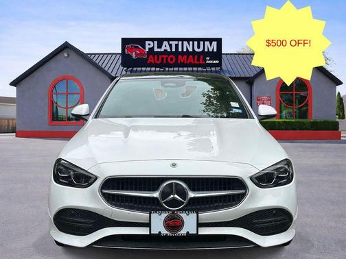 White 2025 Mercedes-Benz C-Class C 300
