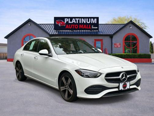 White 2025 Mercedes-Benz C-Class C 300