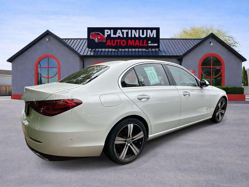 White 2025 Mercedes-Benz C-Class C 300
