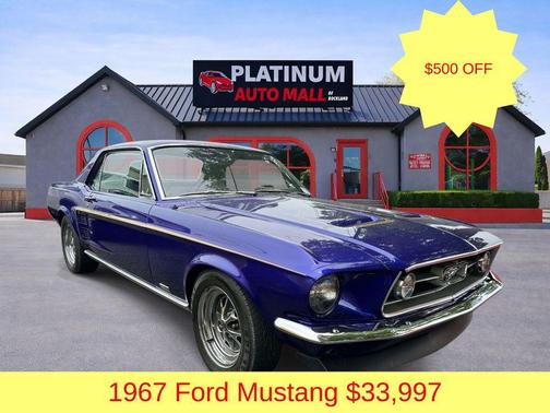 Purple 1967 Ford Mustang Base
