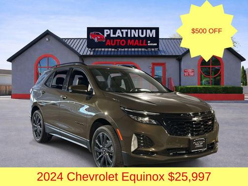 Harvest Bronze Metallic 2024 Chevrolet Equinox AWD RS