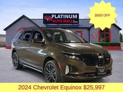 Harvest Bronze Metallic 2024 Chevrolet Equinox AWD RS