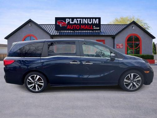 Obsidian Blue Pearl 2021 Honda Odyssey Touring