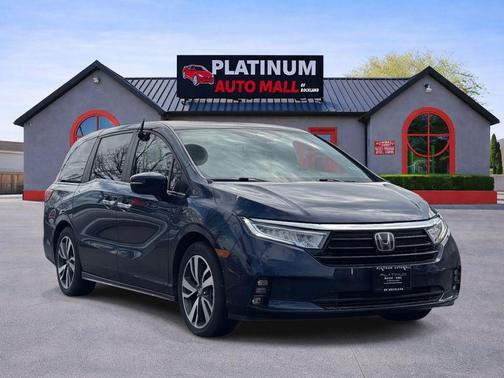 Obsidian Blue Pearl 2021 Honda Odyssey Touring