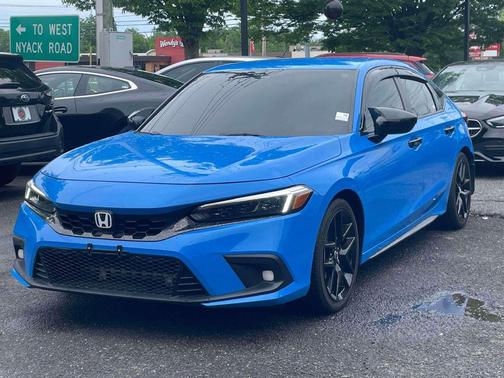 Boost Blue Pearl 2024 Honda Civic Sport