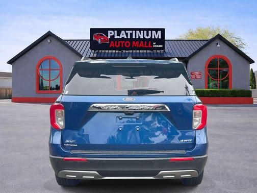 Atlas Blue Metallic 2023 Ford Explorer XLT