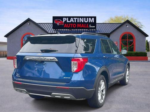 Atlas Blue Metallic 2023 Ford Explorer XLT