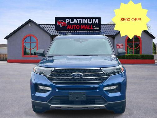 Atlas Blue Metallic 2023 Ford Explorer XLT