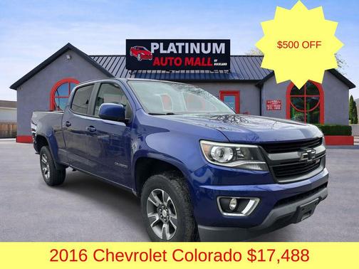 Laser Blue 2016 Chevrolet Colorado Z71