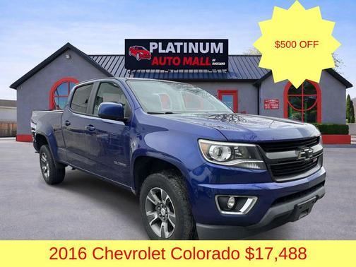 Laser Blue 2016 Chevrolet Colorado Z71