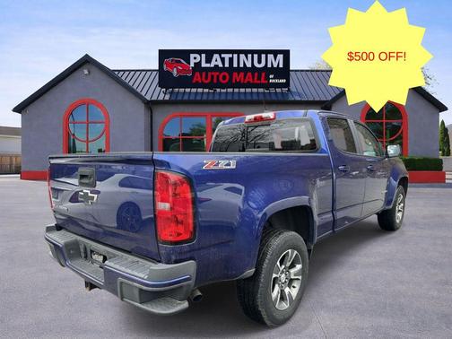 Laser Blue 2016 Chevrolet Colorado Z71