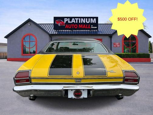 Yellow 1969 Chevrolet Chevelle