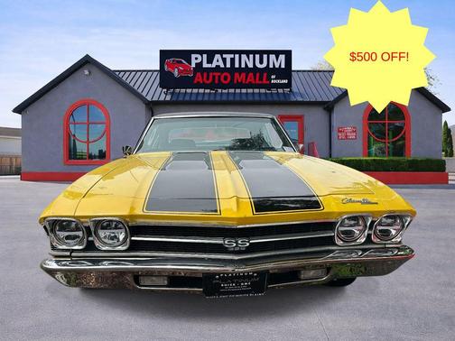 Yellow 1969 Chevrolet Chevelle