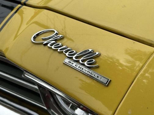 Yellow 1969 Chevrolet Chevelle
