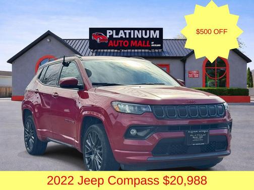 Redline Pearlcoat 2022 Jeep Compass (RED) Edition 4x4