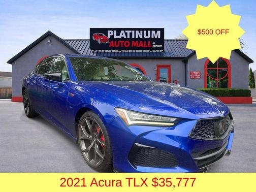Apex Blue Pearl 2021 Acura TLX Base