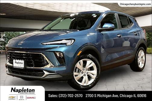 Ocean Blue Metallic 2026 Buick Encore GX Preferred