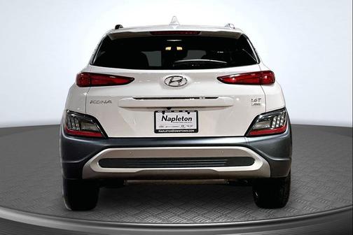 Lunar White 2023 Hyundai KONA Limited
