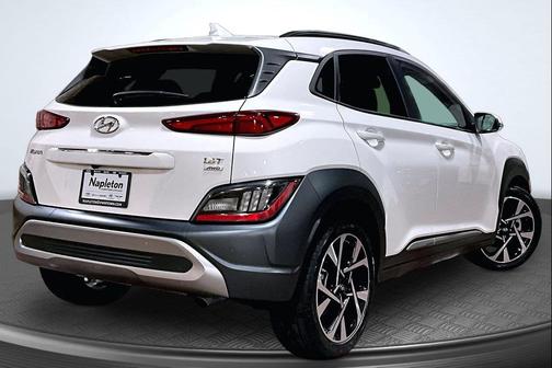 Lunar White 2023 Hyundai KONA Limited
