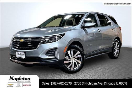 Sterling Gray Metallic 2024 Chevrolet Equinox 1LT