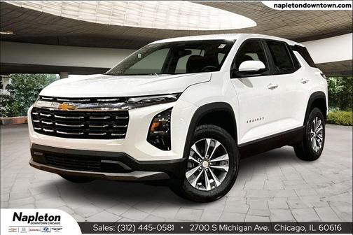 Summit White 2026 Chevrolet Equinox 1LT