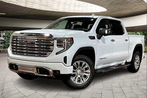 Glacier White Tricoat 2026 GMC Sierra 1500 Denali