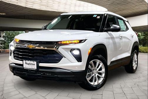 Summit White 2026 Chevrolet Trailblazer LS