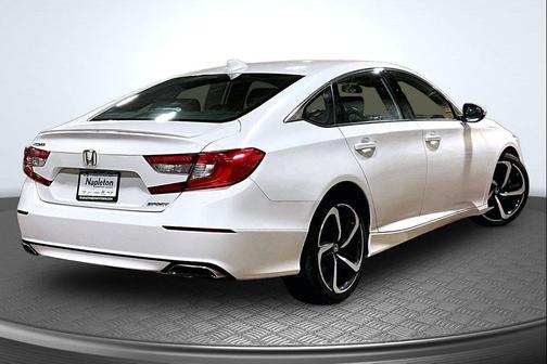 Platinum White Pearl 2020 Honda Accord Sport 1.5T
