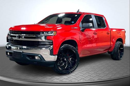 Red Hot 2021 Chevrolet Silverado 1500 LT