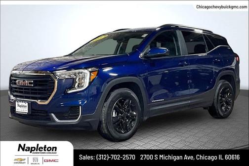 Marine Metallic 2023 GMC Terrain SLE