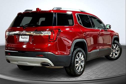 Volcanic Red Tintcoat 2023 GMC Acadia AWD SLT