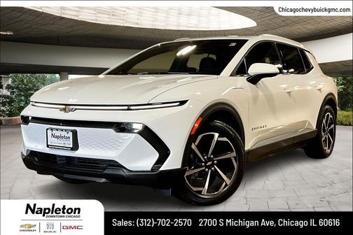 Summit White 2026 Chevrolet Equinox EV LT