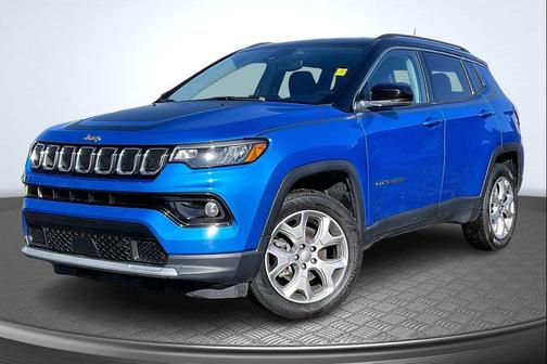 Laser Blue Pearlcoat 2022 Jeep Compass Limited