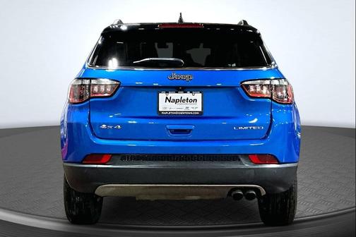 Laser Blue Pearlcoat 2022 Jeep Compass Limited