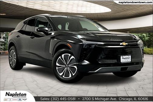 Black 2025 Chevrolet Blazer EV AWD LT