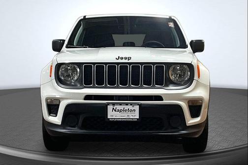 Alpine White Clearcoat 2023 Jeep Renegade Latitude