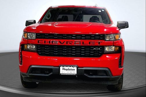 Red Hot 2021 Chevrolet Silverado 1500 Custom