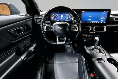 Vapor Blue 2025 Ford Mustang EcoBoost Premium