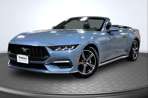 Vapor Blue 2025 Ford Mustang EcoBoost Premium