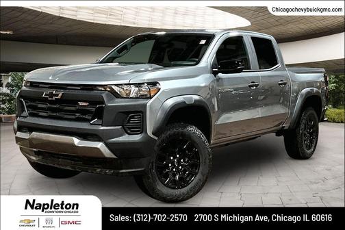 Sterling Gray Metallic 2026 Chevrolet Colorado Trail Boss