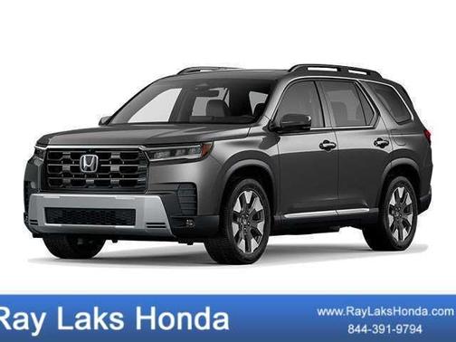 Modern Steel Metallic 2026 Honda Pilot Elite