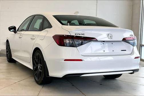 Platinum White Pearl 2026 Honda Civic Hybrid
