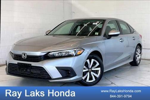 Lunar Silver Metallic 2024 Honda Civic LX