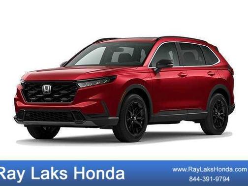 Radiant Red Metallic 2026 Honda CR-V Hybrid Sport