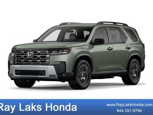 Ash Green 2026 Honda Pilot TrailSport