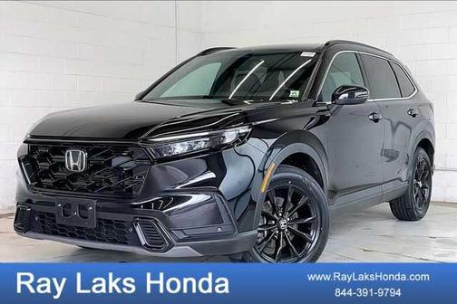 Crystal Black Pearl 2024 Honda CR-V Hybrid Sport-L