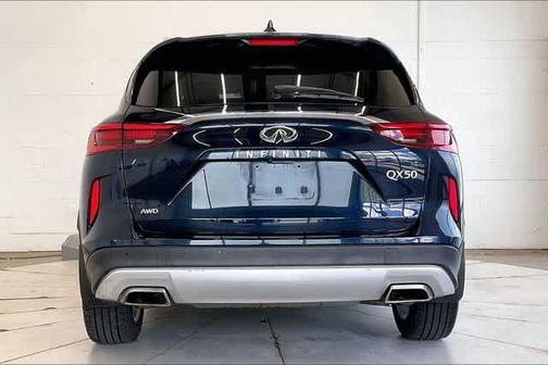 Hermosa Blue 2019 INFINITI QX50 ESSENTIAL